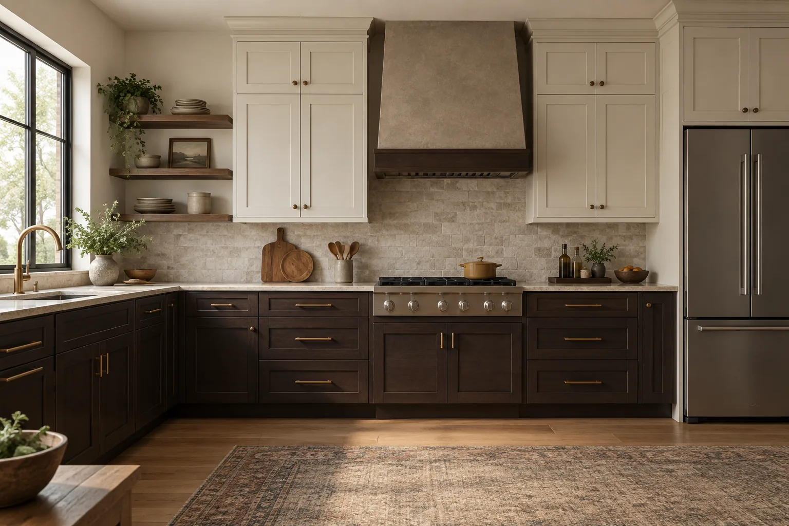 Illustrative cabinetry design concept