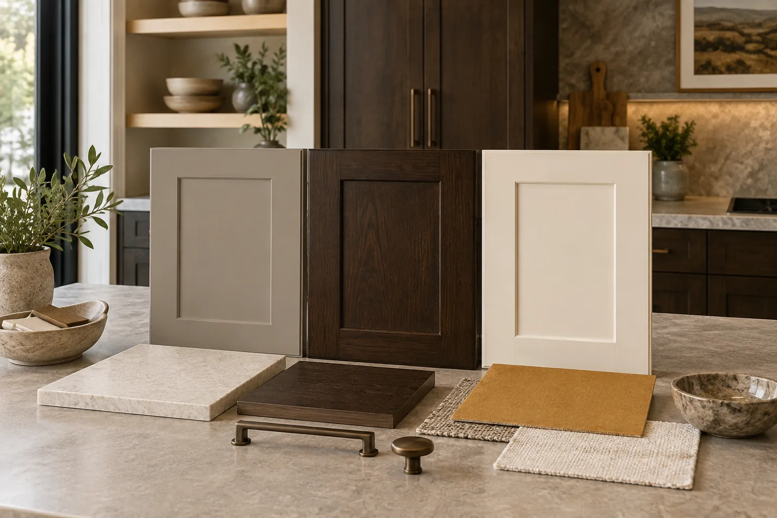Illustrative cabinetry design concept